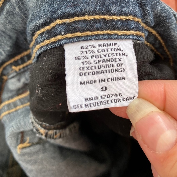 BONGO Women/Juniors Jeans - Pants - Size: 9 - Picture 9 of 9